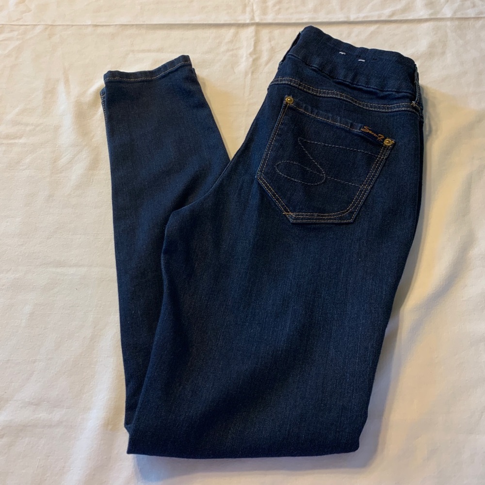 Seven7 High waisted Tummyless Skinny Jeans Size 10